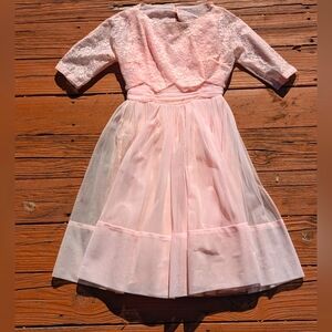 Handmade pink pastel custom dress